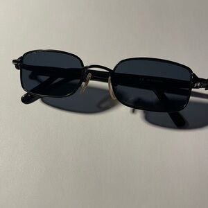 90s JPG Jean Paul Gaultier Black Glasses 58 7206 Limited Edition Unisex One Size